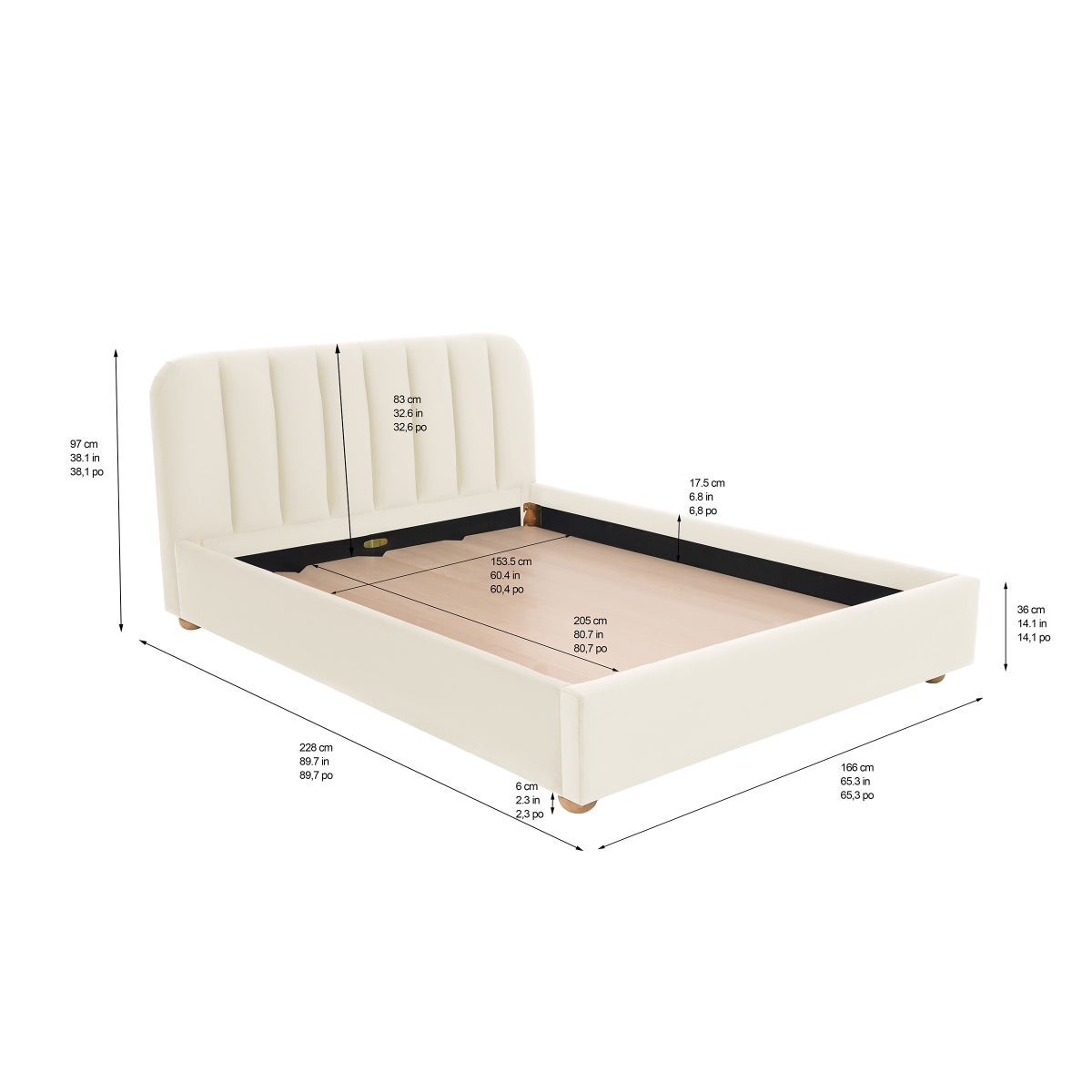 Hamilton Upholstered Queen Bed