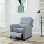Fabric Pushback Recliner