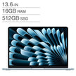 Apple MacBook Air 13.6 in., Apple M4 Chip - 16 GB RAM, 512 GB SSD