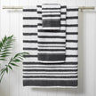 Textured Stripe Towel Set, 6 Piece