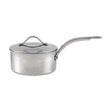 Lagostina Hammered 5-Ply Clad Stainless Steel Cookware Set, 8-pieces