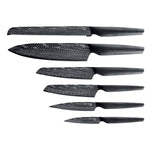 Cuisinepro iD3 Black Samurai Sakai Knife Block Set, 7-piece