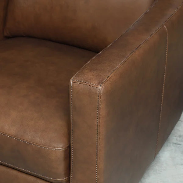 Simon Li – Reagan Top-grain Leather Armchair