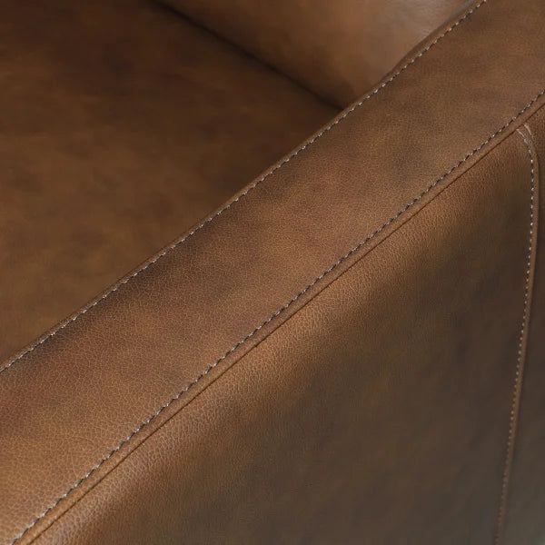 Simon Li – Reagan Top-grain Leather Armchair