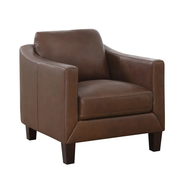 Simon Li – Reagan Top-grain Leather Armchair