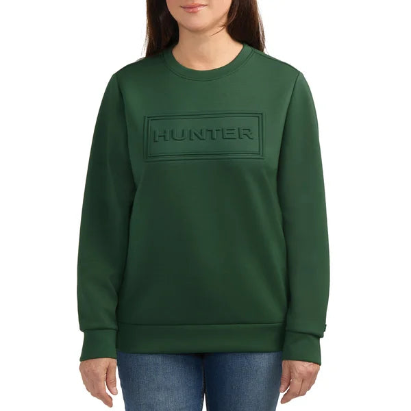 Hunter Women's Embossed Logo Sweatshirt