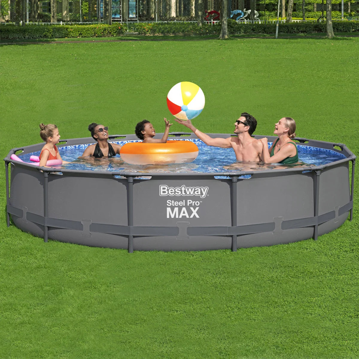 Bestway Steel Pro MAX 3.96 m x 76 cm (13 ft. x 30 in.) Round Pool