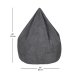 Norka Living Loa Corduroy Bean Bag