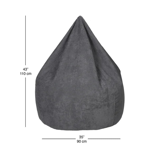 Norka Living Loa Corduroy Bean Bag