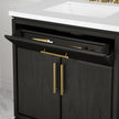 Loxley Rowe Marbella Vanity in Dark Ebony with Quartz Top