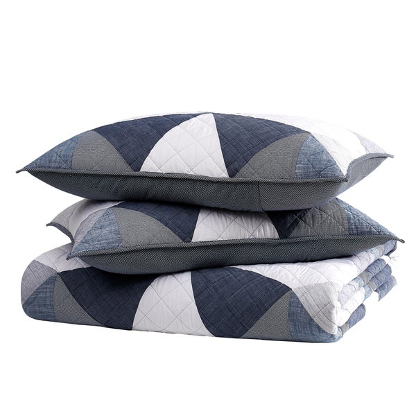 Origami Patchwork Quilt Set, 3-piece