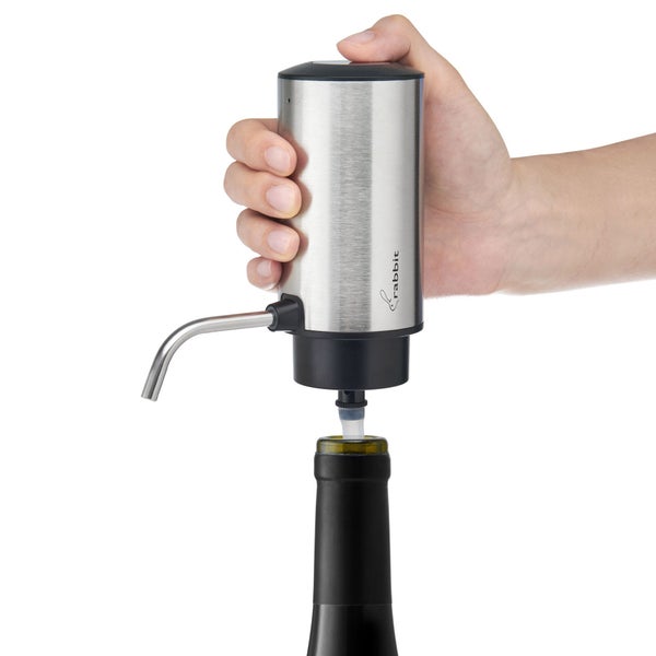 Rabbit 5-Piece Electric Corkscrew and Wine Set