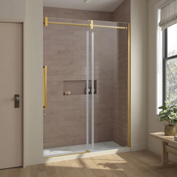 OVE Decors Dayton Frameless Glass Alcove Shower Door