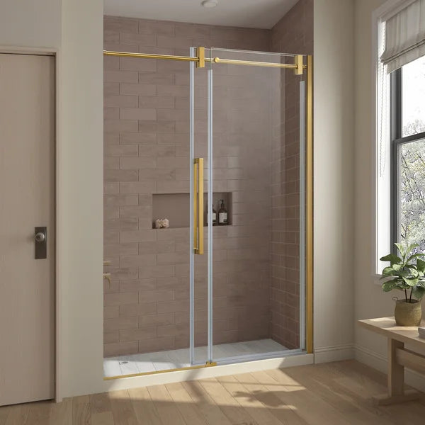 OVE Decors Dayton Frameless Glass Alcove Shower Door