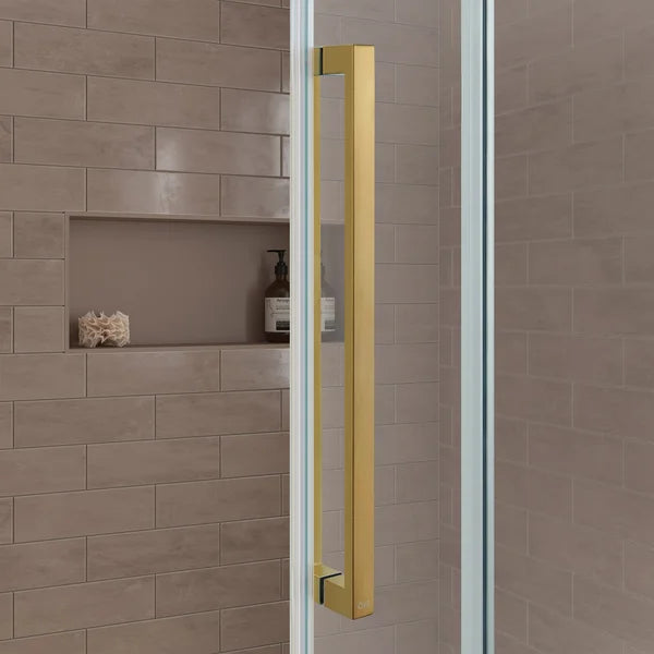 OVE Decors Dayton Frameless Glass Alcove Shower Door