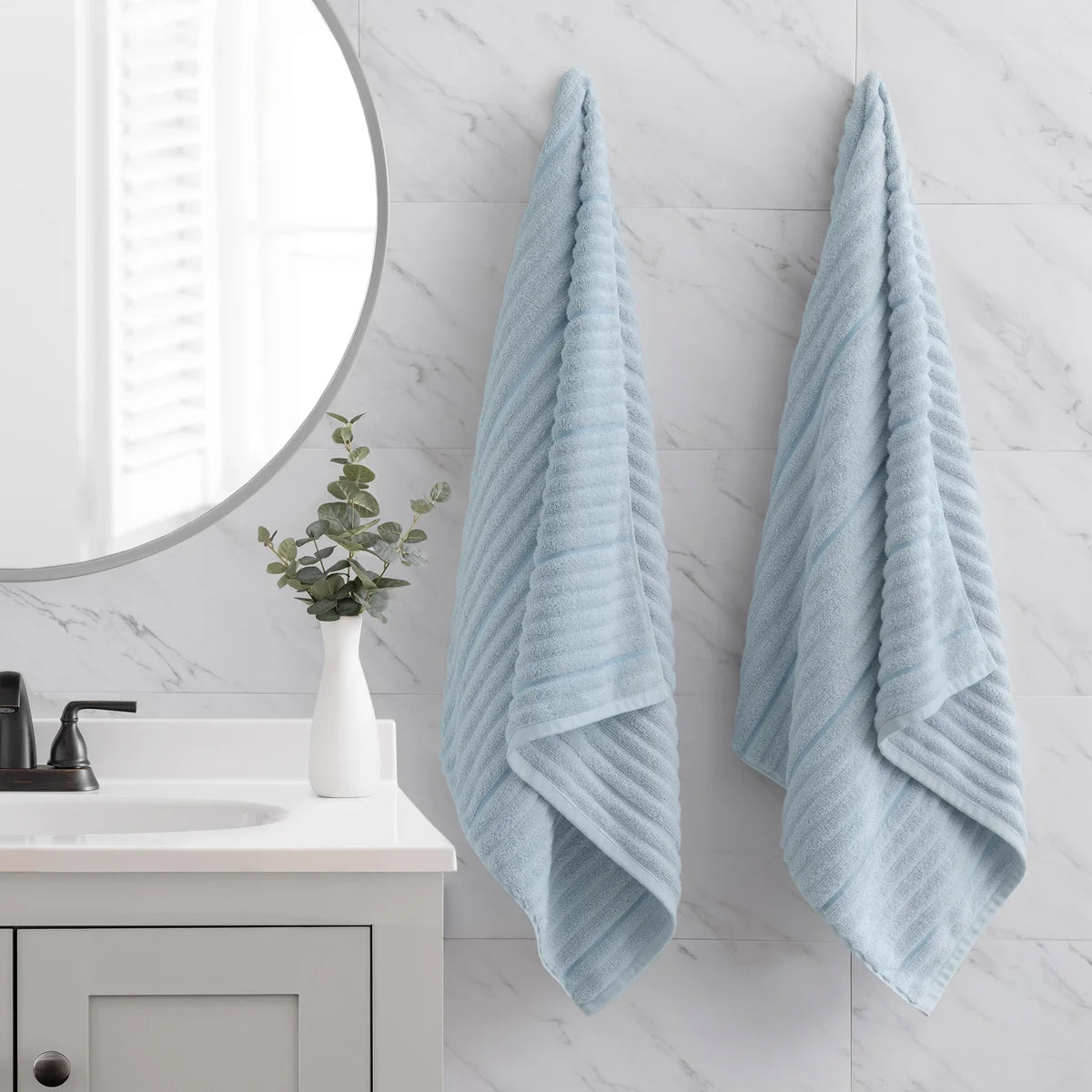 Welhome Bath Towel, 2 Pack