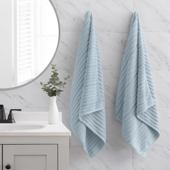 Welhome Bath Towel, 2 Pack