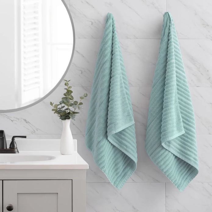 Welhome Bath Towel, 2 Pack