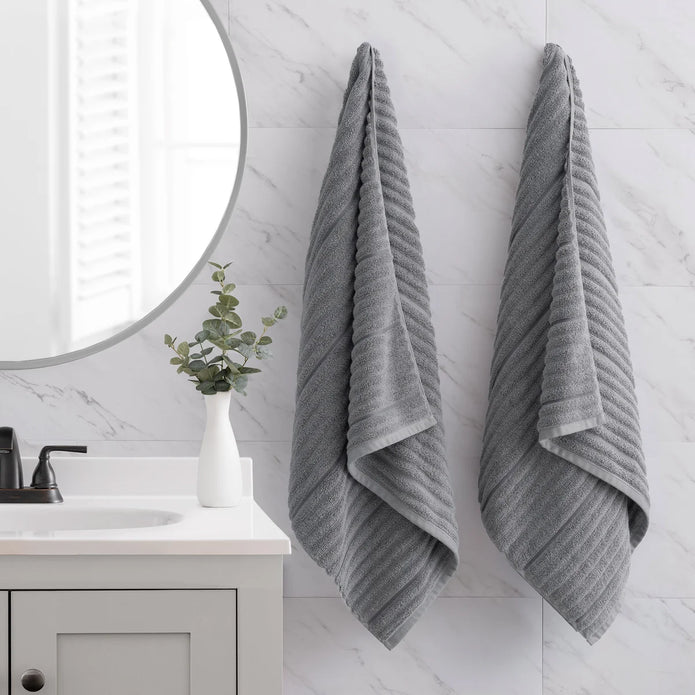 Welhome Bath Towel, 2 Pack
