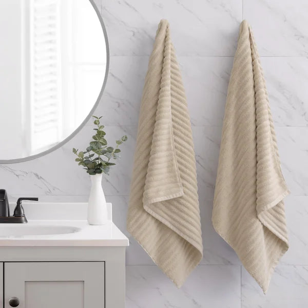 Welhome Bath Towel, 2 Pack