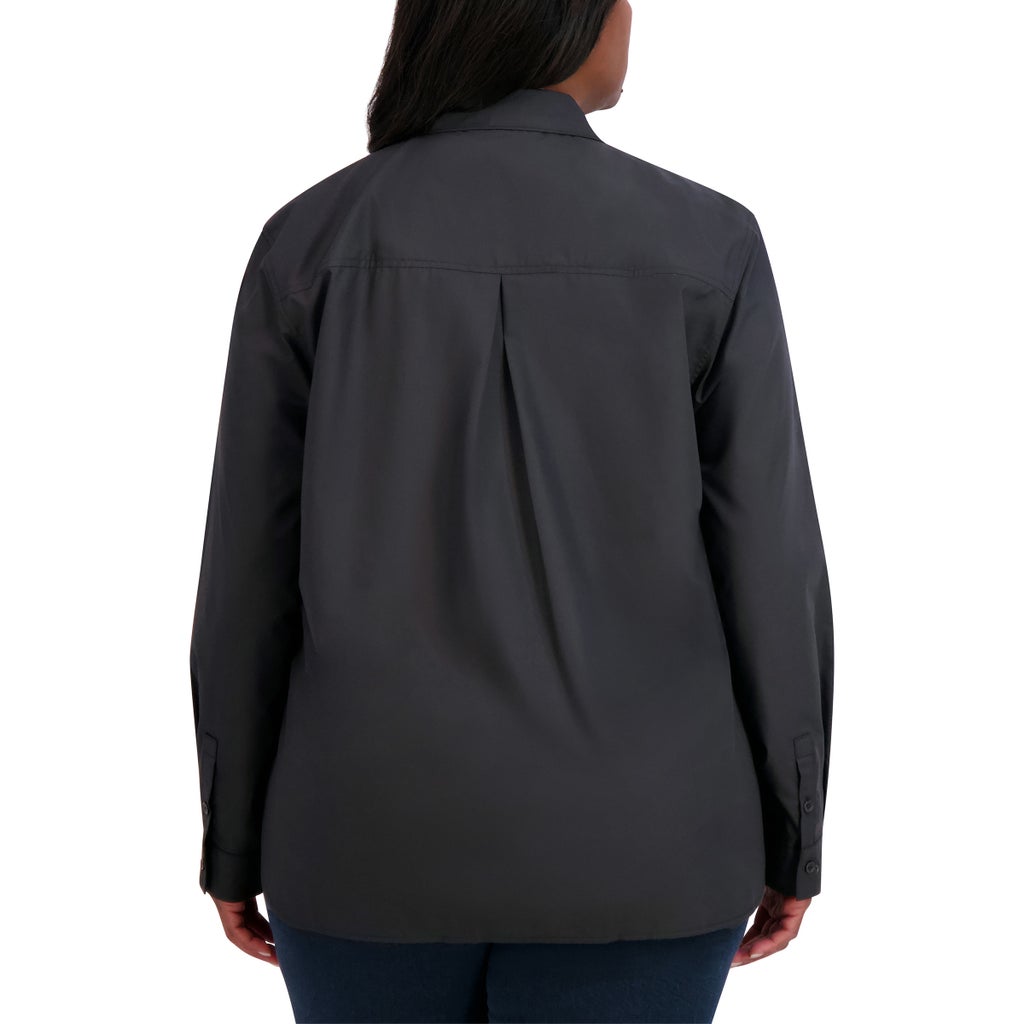 French Connection Women's Henley Blouse