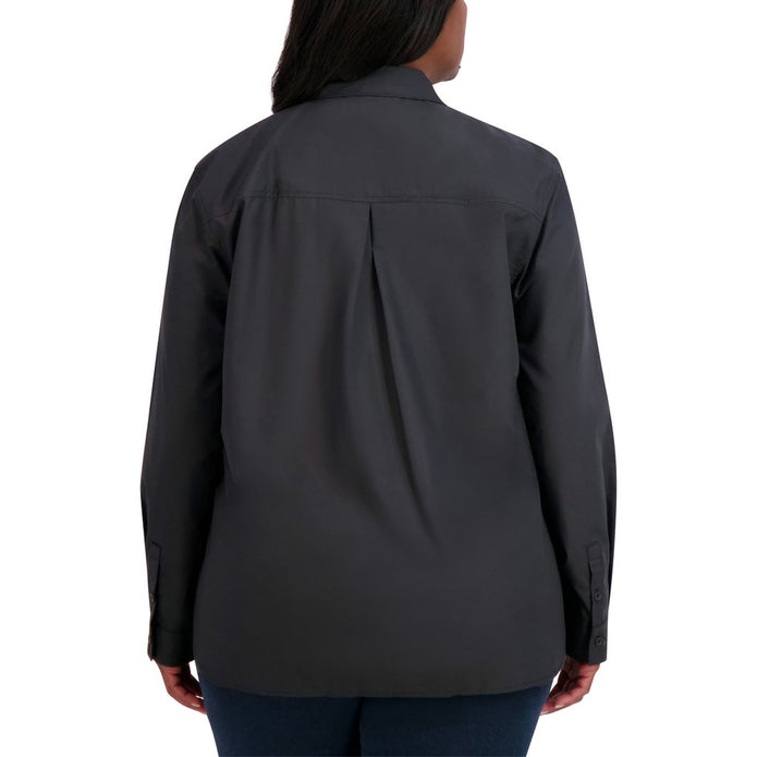 French Connection Women's Henley Blouse