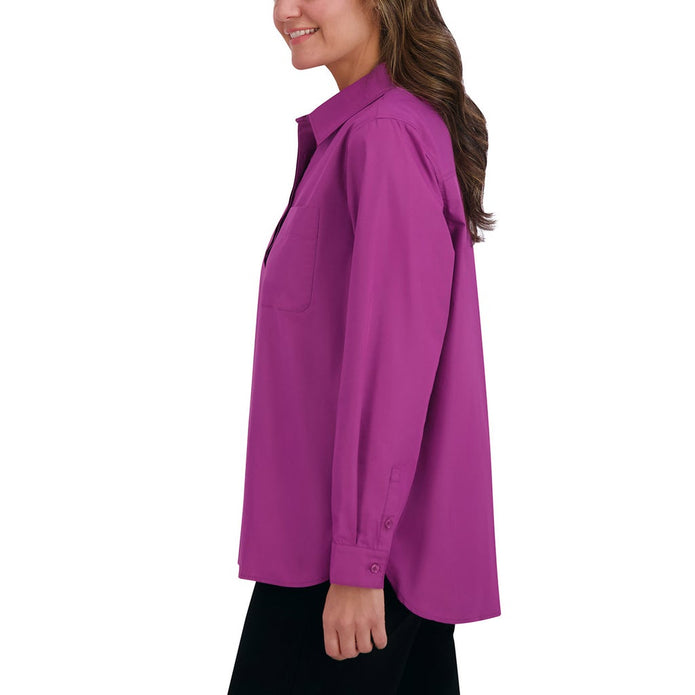 French Connection Women's Henley Blouse