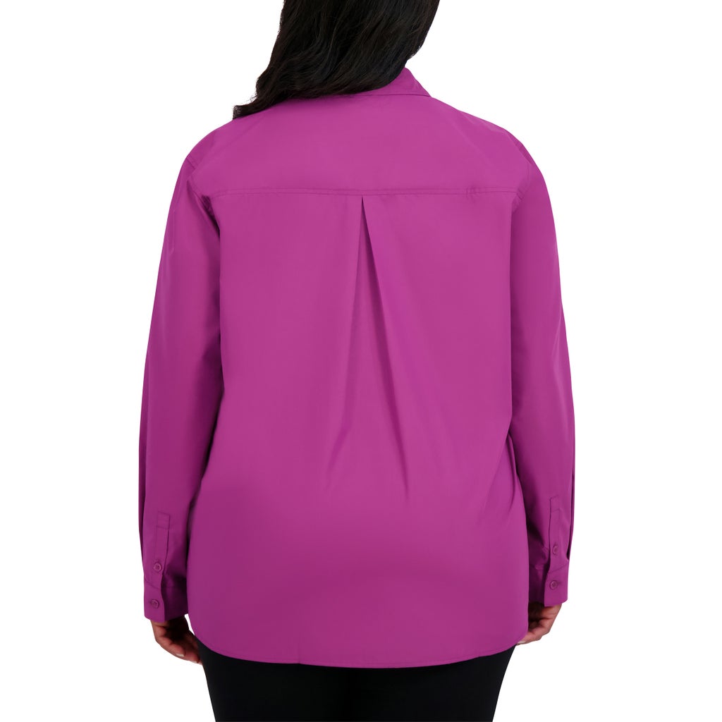French Connection Women's Henley Blouse