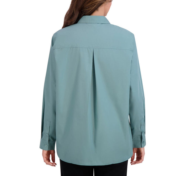 French Connection Women's Henley Blouse