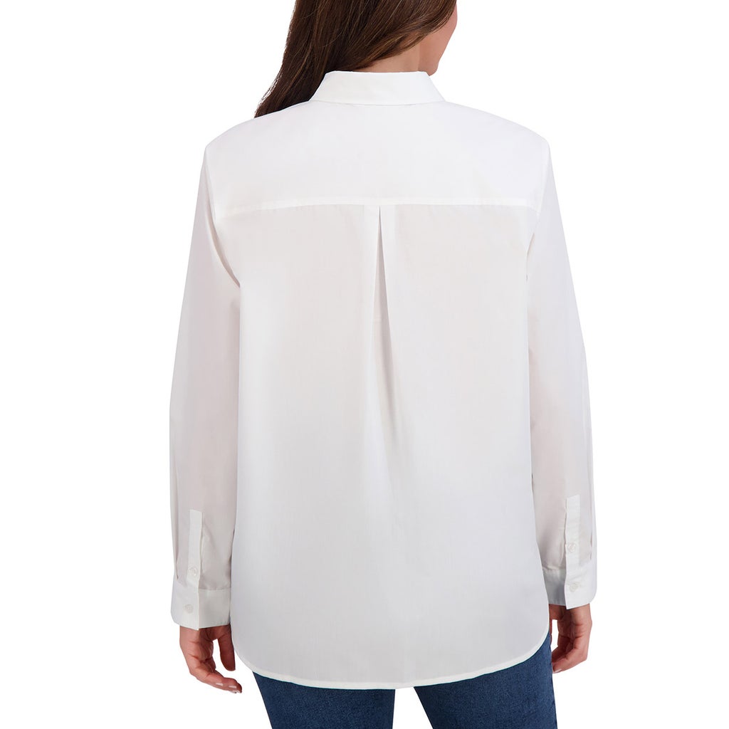 French Connection Women's Henley Blouse