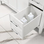 Loxley Rowe Venice Vanity in White with Quartz Top