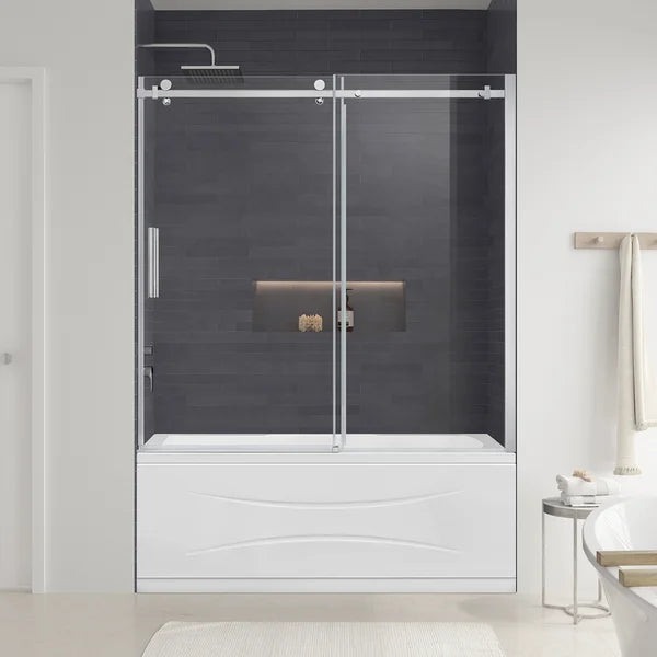OVE Decors Kelsey 60 in. Sliding Bathtub Door