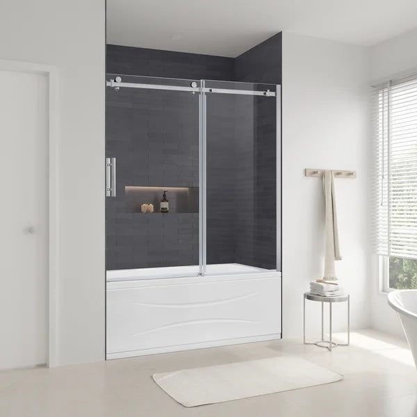 OVE Decors Kelsey 60 in. Sliding Bathtub Door