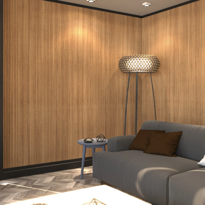 Mono Serra Luxuria Decorative Round Fluted Wall Panel