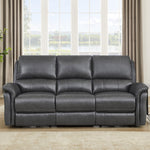 Prospera Home Marner Top grain Leather Power Reclining Sofa and Chair