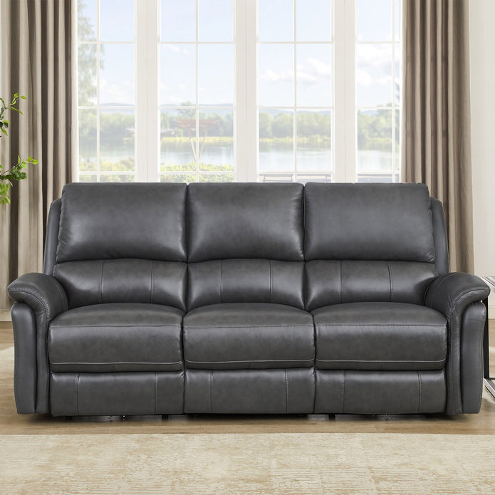 Prospera Home Marner Top grain Leather Power Reclining Sofa and Chair