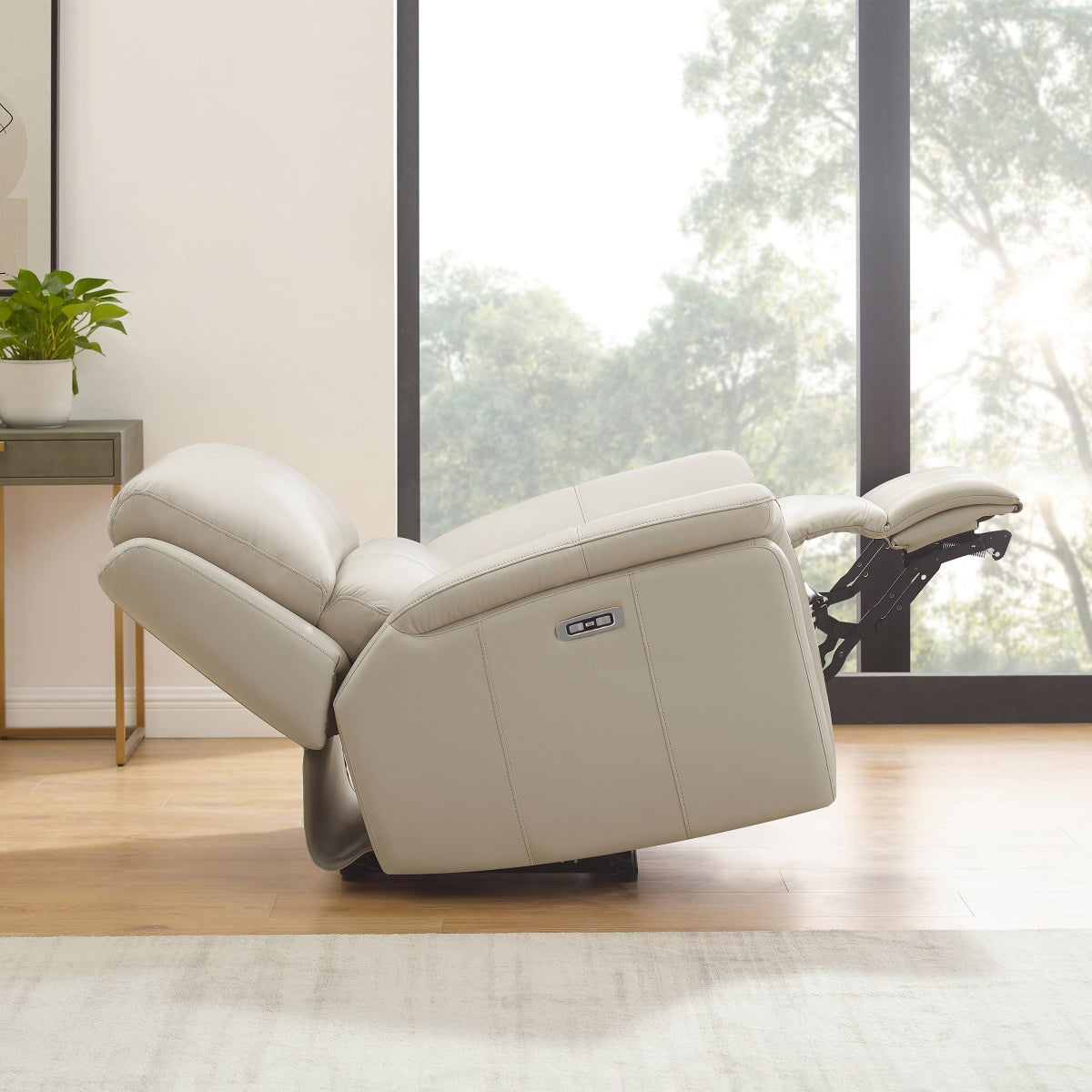 Prospera Home Marner Top grain Leather Power Reclining Chair