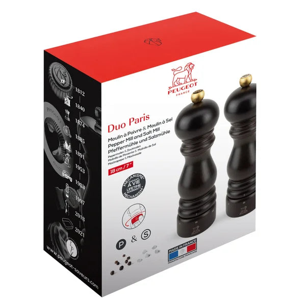 Peugeot Paris 17.8 cm (7 in.) Pepper and Salt Mill Set