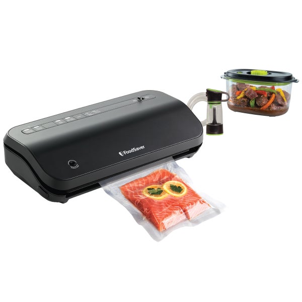 FoodSaver Vacuum Sealer Kit with Bags, Rolls and Marinate Container
