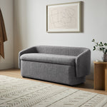 Aiden & Ivy Fabric Storage Bench