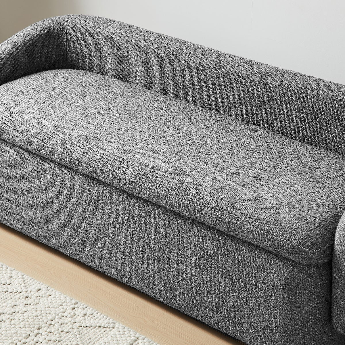 Aiden & Ivy Fabric Storage Bench