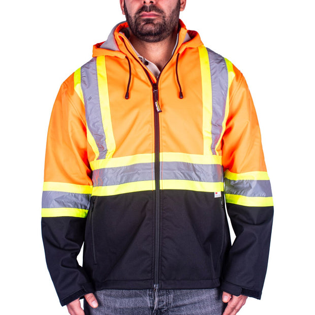 Holmes High-visibility Softshell Jacket - Orange