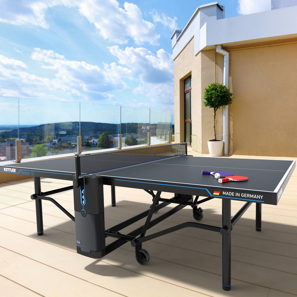 KETTLER Outdoor 15 Table Tennis Bundle