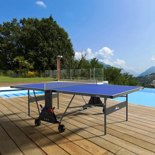 STAG Atlantic Outdoor Table Tennis Table Bundle