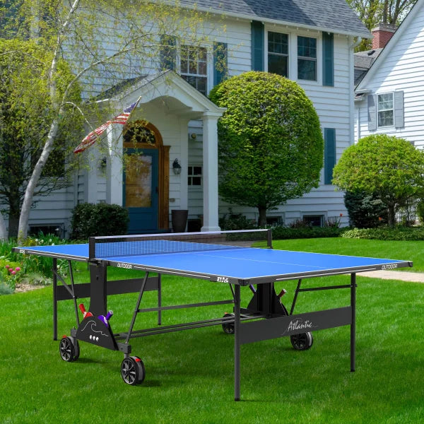 STAG Atlantic Outdoor Table Tennis Table Bundle