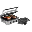 Cuisinart 5-in-1 Griddler with Reversible Nonstick Grill and Griddle Plates, with Bonus Waffle Plates