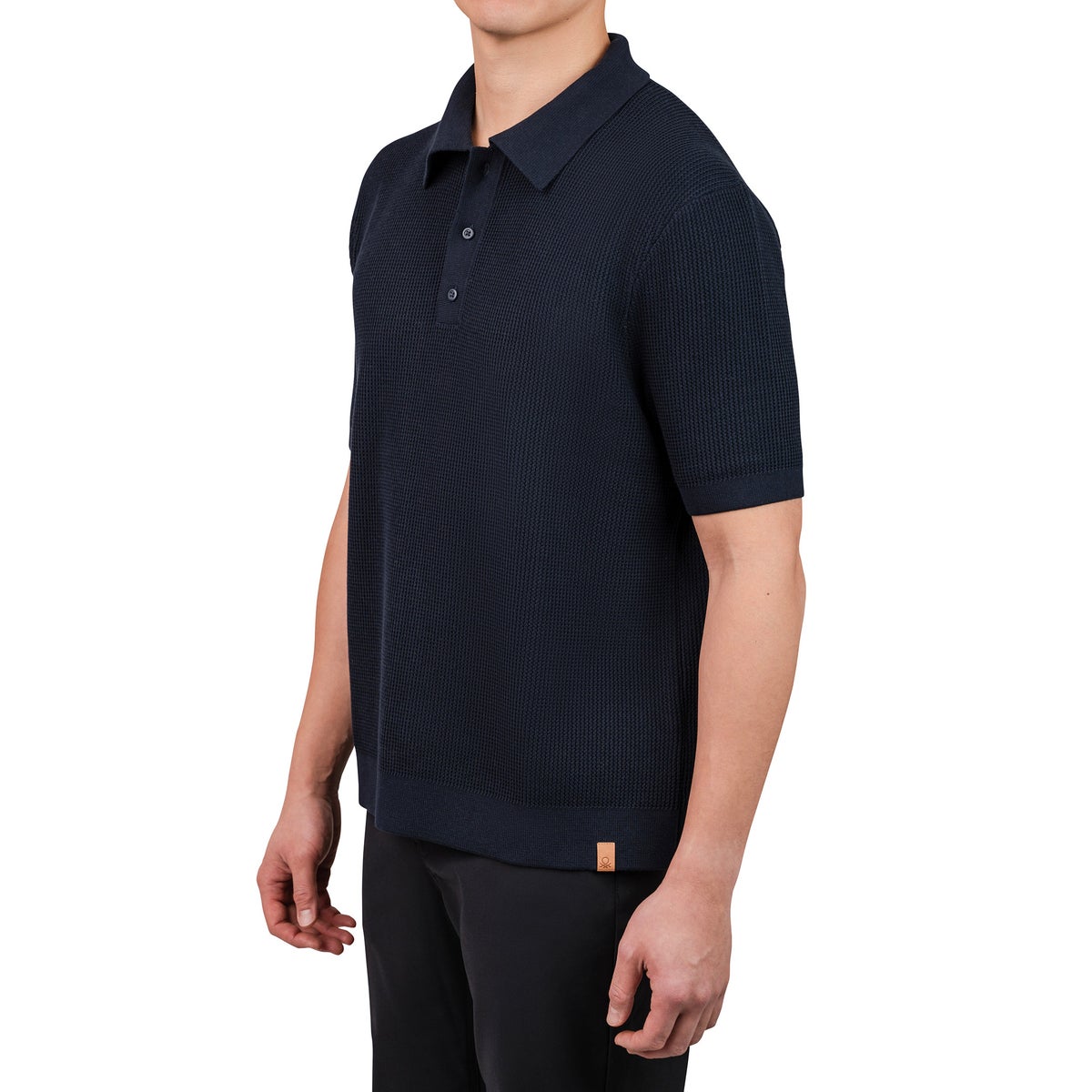 United Colors of Benetton Men's Short Sleeve Polo Sweater