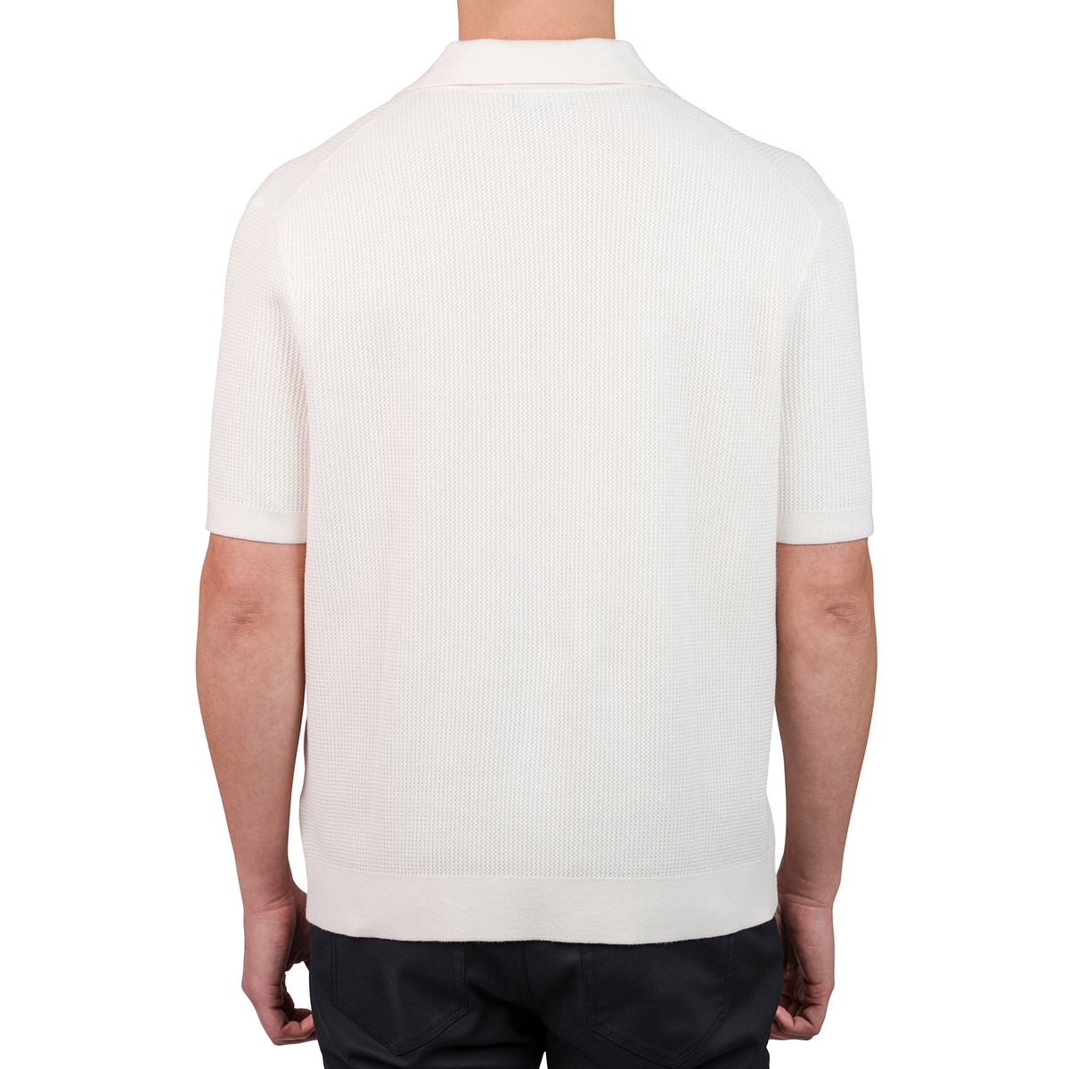 United Colors of Benetton Men's Short Sleeve Polo Sweater