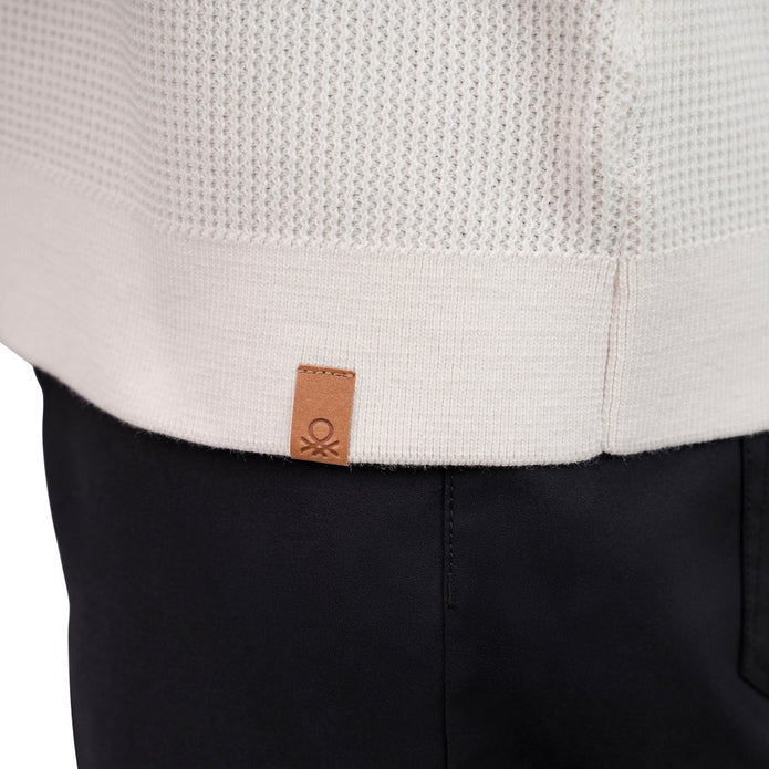 United Colors of Benetton Men's Short Sleeve Polo Sweater