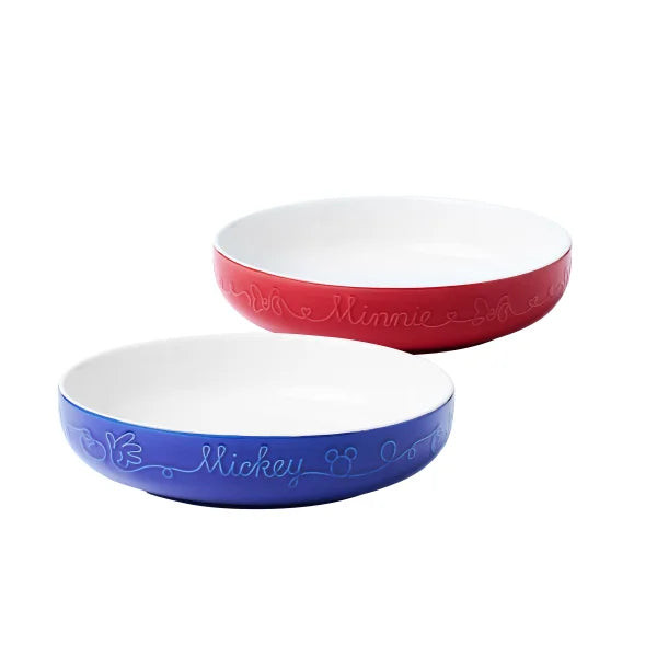 Disney Bon Voyage Deep Plate Set, 2-piece